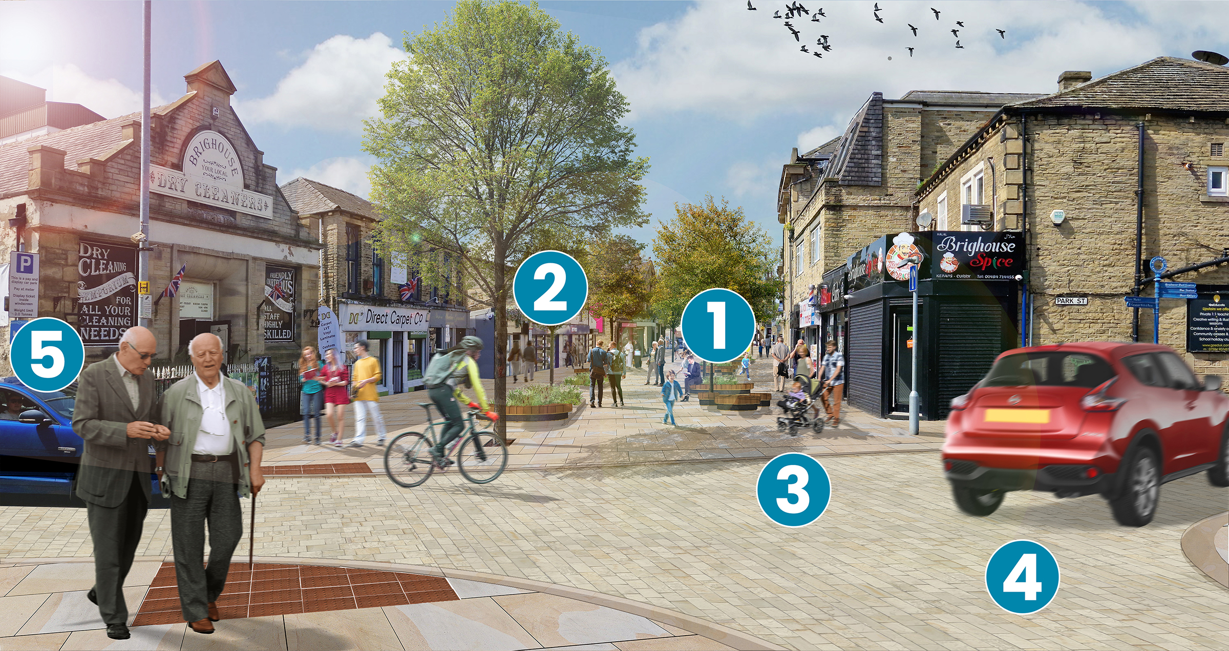 Visualisation of Bethel Street